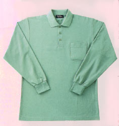 Ｂ−５：長袖ポロシャツ